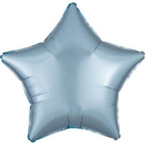 Folija balon 48 cm- zvijezda Silk Lustere sv. plava