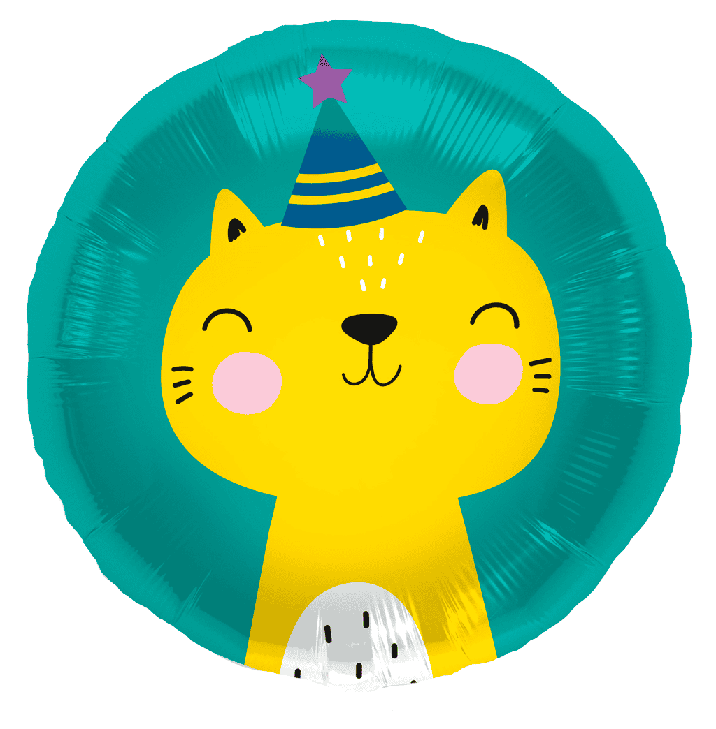 Folija balon 45cm Party cat