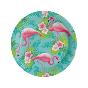 Tanjuri papirnati FLAMINGO PARADISE 8kom