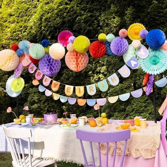 BANER happy birthday zvjezdice šarene - Slika 3