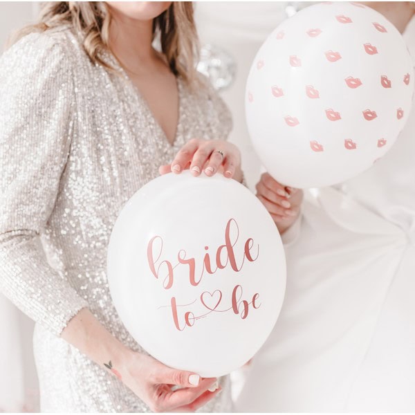 Balon tisak - Bride to be , 6kom - Slika 2