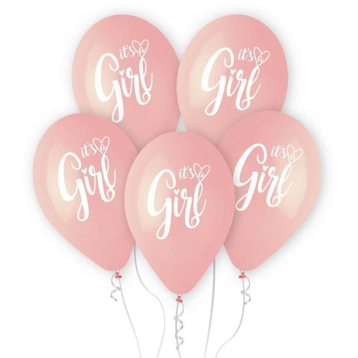 Baloni 30 cm mix it's girl 5kom - Slika 2