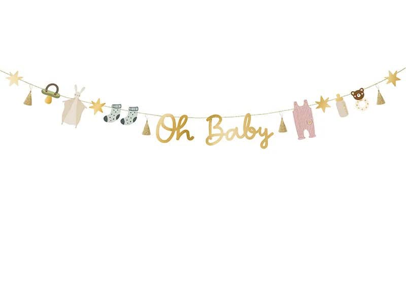 Banner oh baby, mix, 2.5 m