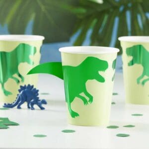 Čaše zelene DINO, 8 kom