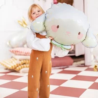 Veliki folija balon OVCA, 87x57.5 cm - Slika 2