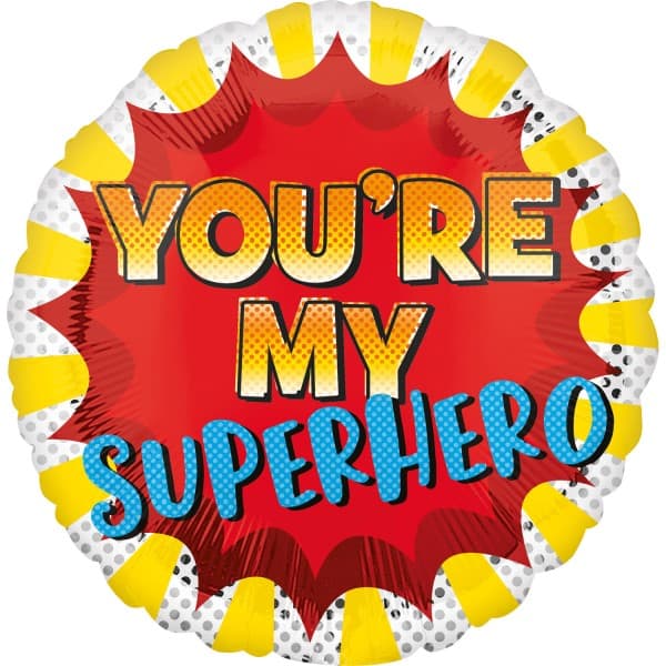 Folija balon 43 cm You are my superhero