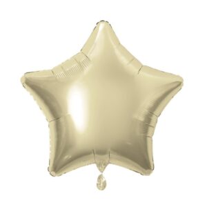 Folija balon 43 cm zvijezda svijetlo zlatna