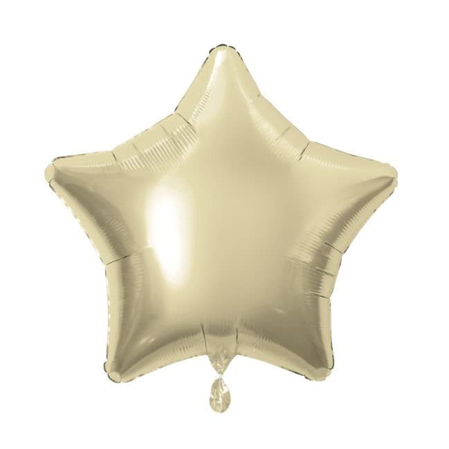 Folija balon 43 cm zvijezda svijetlo zlatna