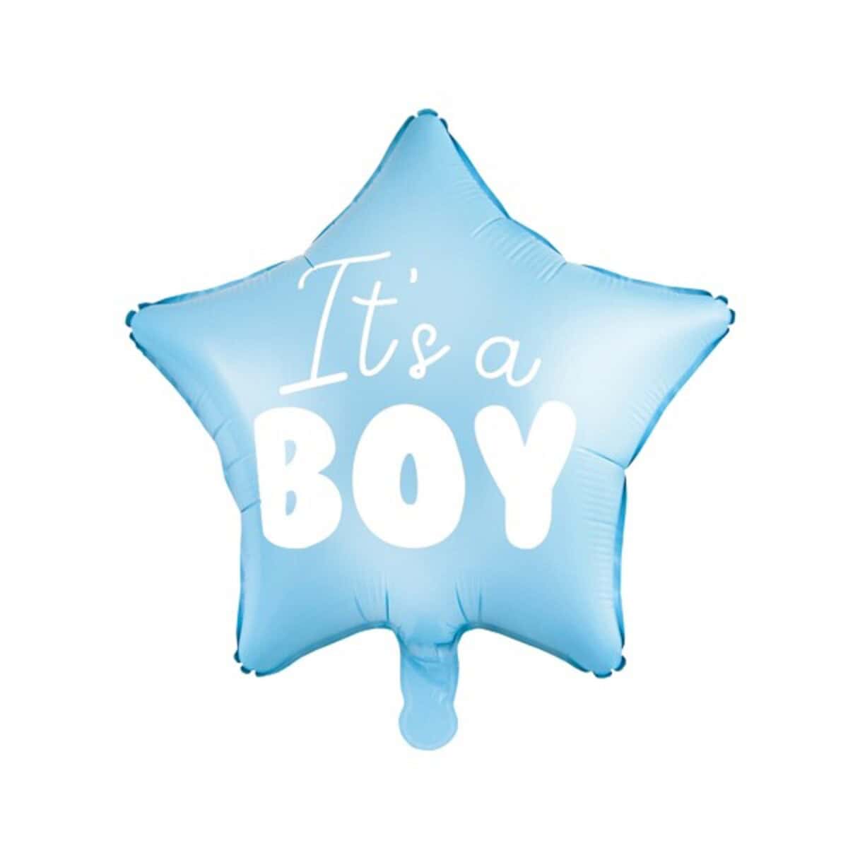 Folija balon 43 cm zvijezda plava - It's a boy