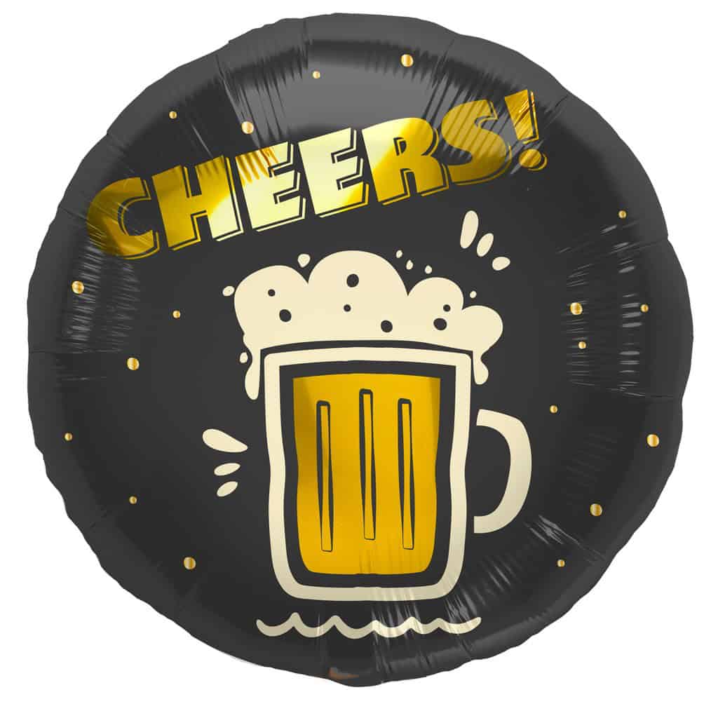 Folija balon 45cm Cheers Beer
