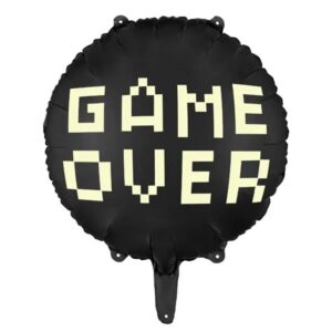 Folija balon 43 cm-GAME OVER