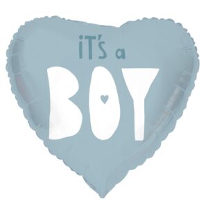 Folija balon 45cm Heart Its a Boy