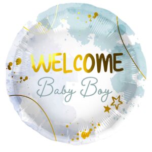 Folija balon 45cm Welcome Baby Boy