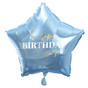 Folija balon, 45cm, zvijezda PLAVA HB