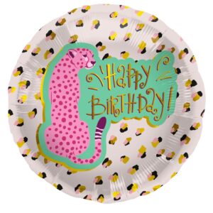 Folija balon 45cm Birthday Panther