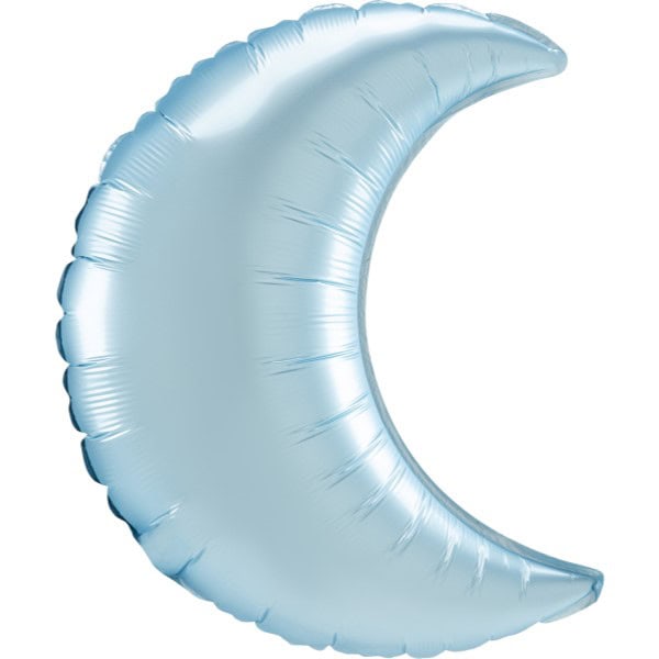 Folija balon 60 cm MJESEC-mat sv.plavi