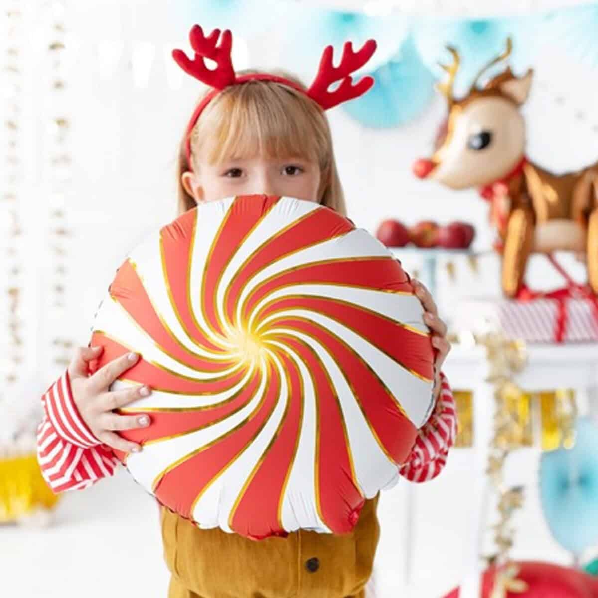 Folija balon CANDY crvena - Slika 2