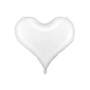 Folija balon srce-slatko 75 cm-bijelo
