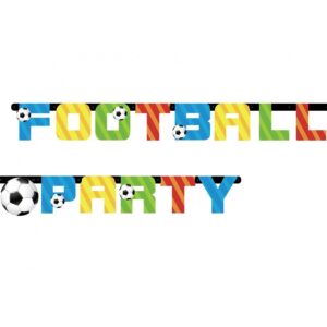 Girlanda papirnata Football Party, 160 cm