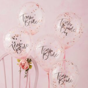 Lateks baloni 36cm Team Bride sa konf. 5kom