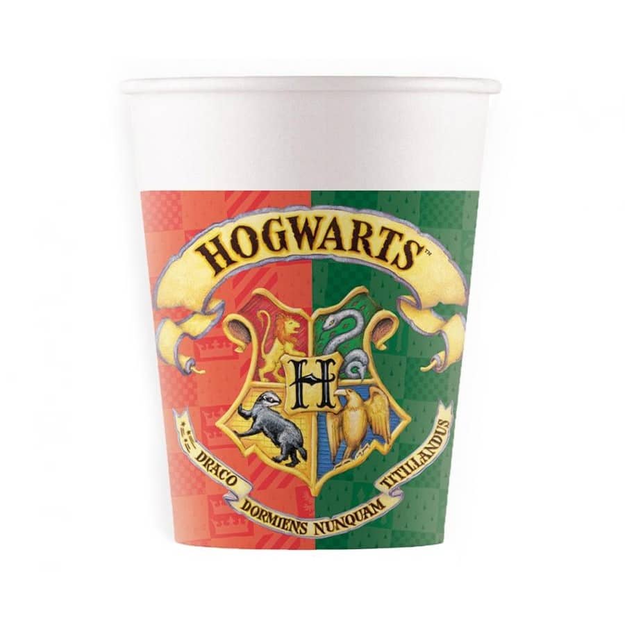 Papirnate čaše Harry Potter, 200 ml, 8 kom