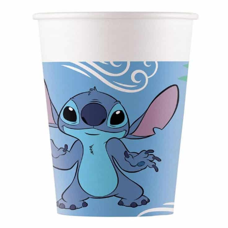 Papirnate čaše Stitch, 200 ml, 8 kom