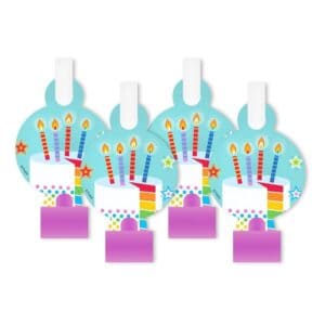Puhalice Colourful party 4 kom