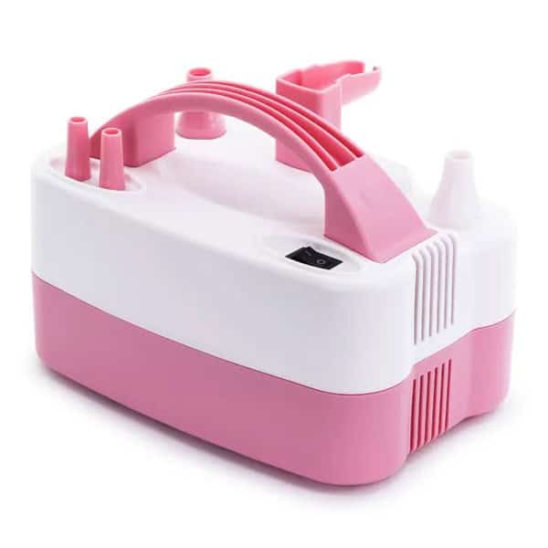 Pumpa za balone električna-dvostruka-roza - Slika 2