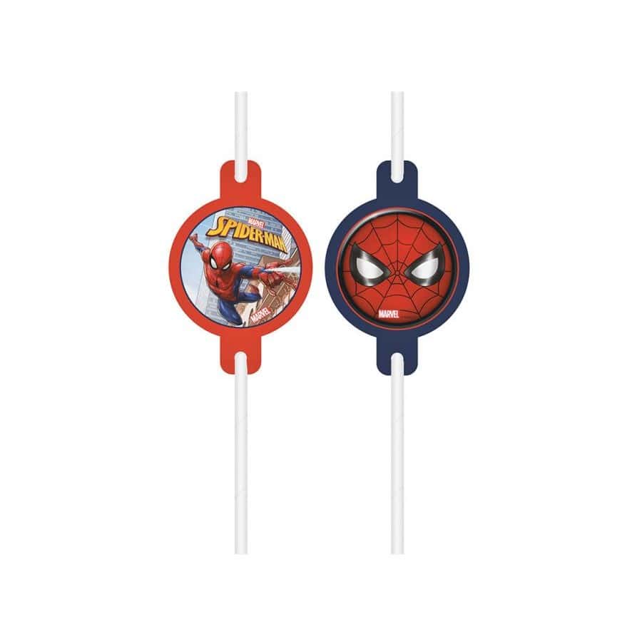 Slamke papirnate SPIDERMAN, 4kom