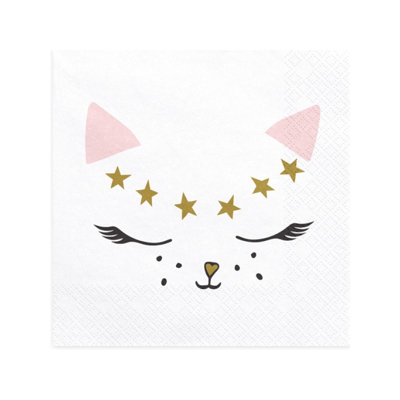 Salvete Kitty 20 kom, 33x33cm