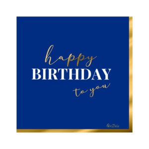 Salvete papirnate HB to you-plave, 16 kom, 33x33 cm