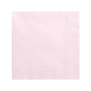 Salvete - Powder pink 20 kom, 33×33 cm