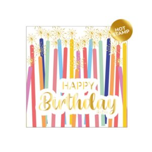 Salvete svjećice Happy Birthday 16 kom