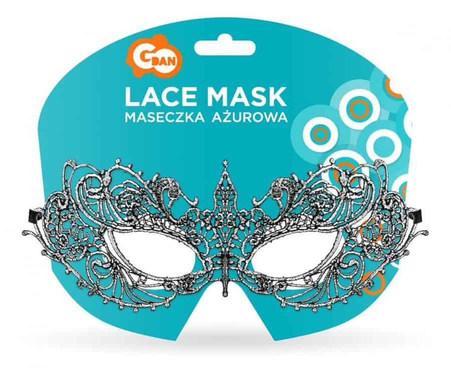 Party maska Srebrna Magic - Slika 2