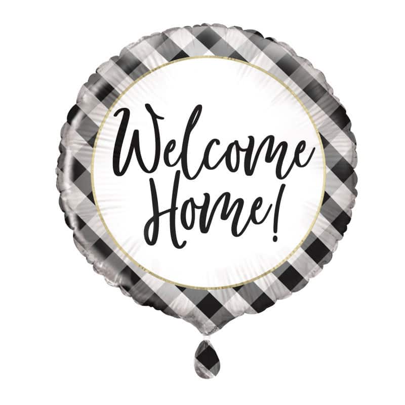 Folija balon Welcome Home, 43cm