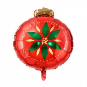 Veliki folija balon Božićna kuglica 45x45cm