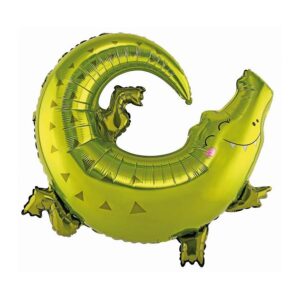 Veliki folija balon krokodil, 80x71 cm