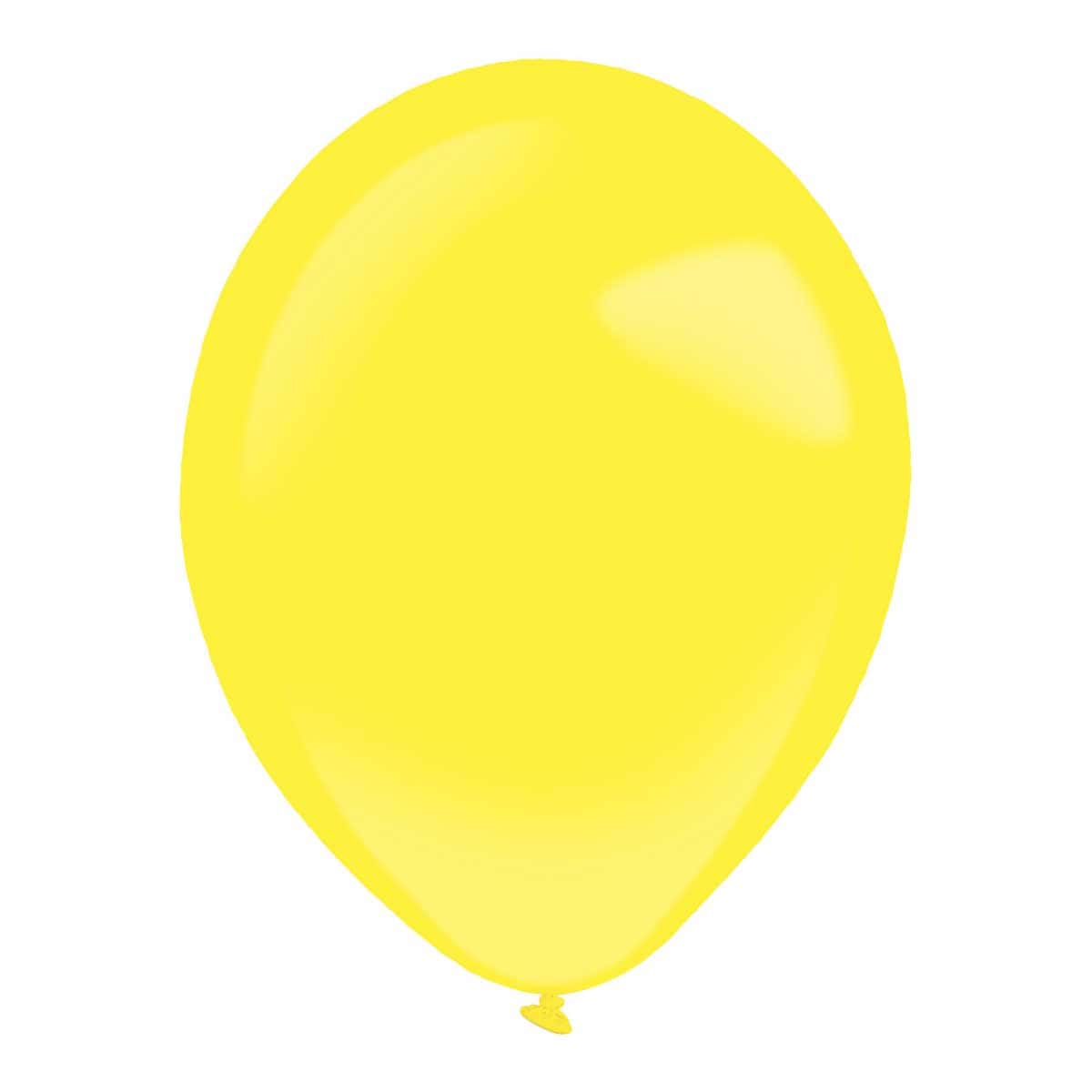 Balon ŽUTI Pastel - više veličina - Slika 5