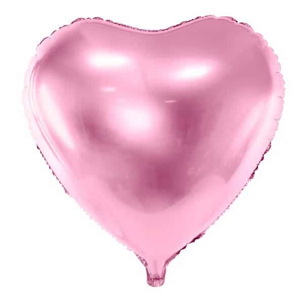 Folija balon srce rozo
