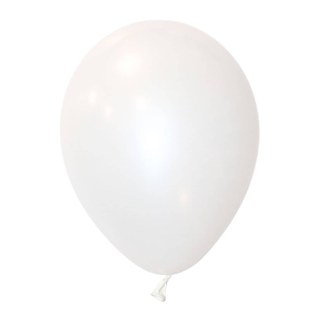 Balon BIJELI Metalik više veličina