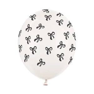 Balon tisak Mašnice crne 6kom
