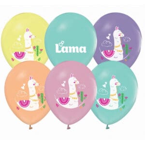Baloni 30 cm mix ljame 5kom