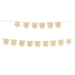 Baner Happy birthday od filca-rozi, 3m