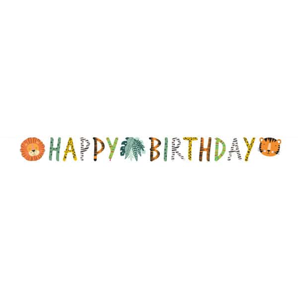 Banner-natpis HB Get wild-safari
