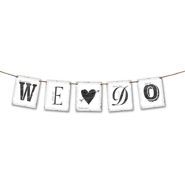 BANER-natpis - We Do 77 cm