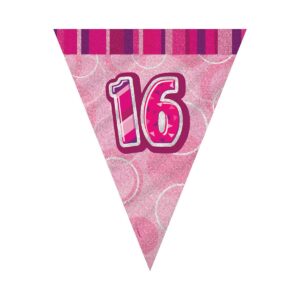 BANER ZASTAVICE PINK GLITZ 16