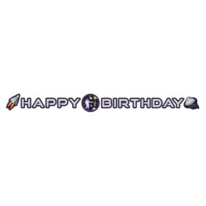 Banner slova Space - 192 x 12 cm