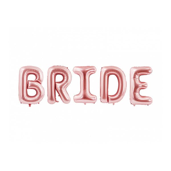 Folija baloni Bride rosegold