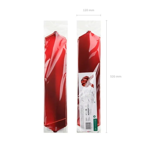 Dekorativna CRVENA mašna 40 cm - Slika 3