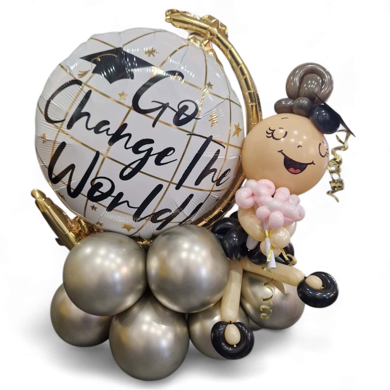 Figura Diplomka -Go change the world